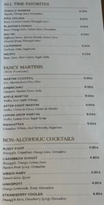 Drink prices on AmaMagna AMA Waterways