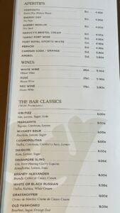Drink prices on AmaMagna AMA Waterways
