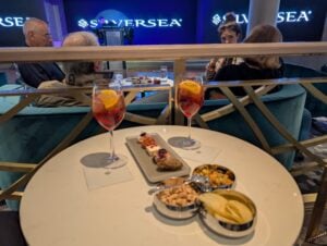 There are lots of amazing included drink choices, including alcohol, onboard Silver Endeavour during your Arctic or Antarctica Expedition Cruise