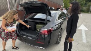 Private airport transfer on Tauck's Rendezvous on the Seine River Cruise