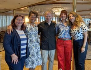 4 Tauck Directors/Guides on each Tauck River Cruise